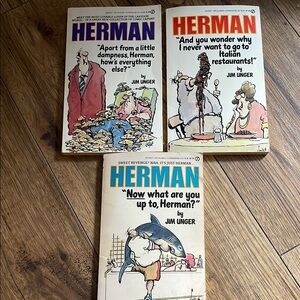 Herman Comic Book Set by Jim Unger​